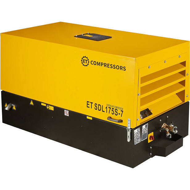 Дизельный винтовой компрессор ET-Compressors ET SDL 175S-7